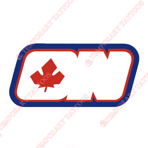Ottawa Nationals Customize Temporary Tattoos Stickers NO.7139